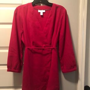 Motherhood Maternity blouse bright pink